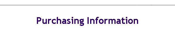 Purchasing Information